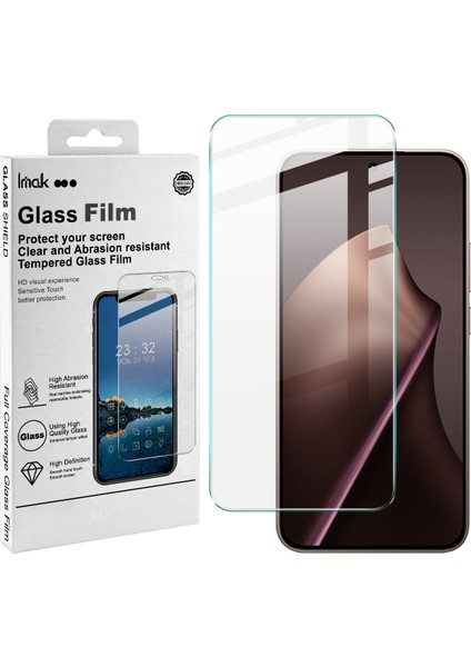 Xiaomi 15T / 15T Pro Ekran Koruyucu Temperli Cam Filmi (Tam Kapsama Değil) (Parmak Izi Kilidi) Için Imak H Serisi (Yurt Dışından)