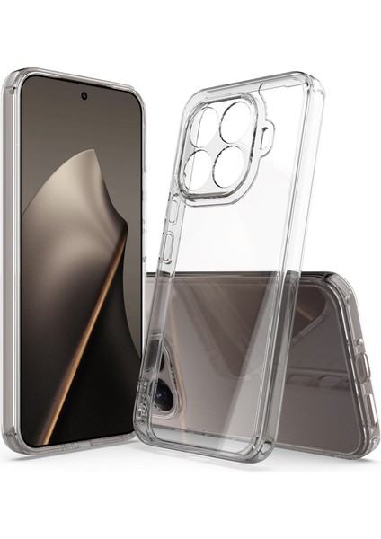 Xiaomi 15T Pro Şeffaf Telefon Kılıfı Tpu+Akrilik Darbeye Dalı Telefon Arka Kapağı - Şeffaf (Yurt Dışından) fiyatları