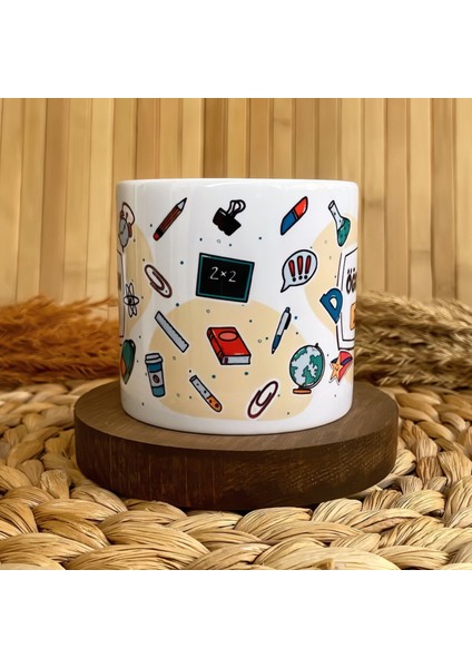 Kişiye Özel Lüks Kupa Öğretmen Eğitim Temalı fiyatları