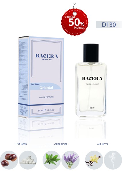 D130 Oriental Erkek Parfüm 50 ml