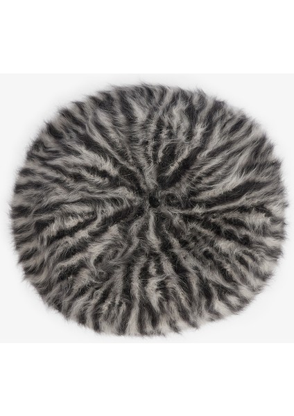 Zebra Desenli Yumuşak Dokulu Şapka modelleri
