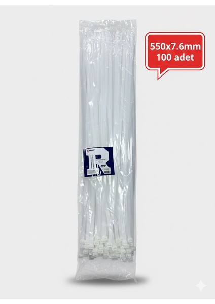 7.6X550 Kablo Bağı Cırt Kelepçe fiyatları