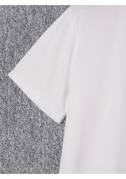 20/1 Penye Compack I Trıed To Warn You. Baskılı Oversize Bisiklet Yaka T-Shirt - Beyaz -Vlmr fırsatları