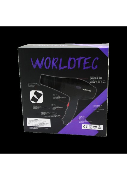 Pro Professıonal Saç Kurutma - Fön Makinesi 2500W Turbo WT-5500 (4172)