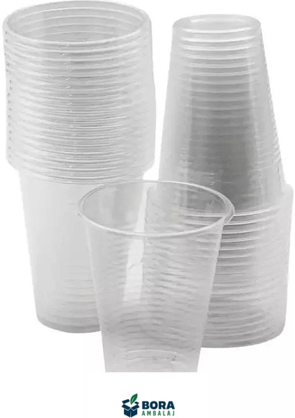 Plastik Bardak 180CC 6 PAKET(600ADET)