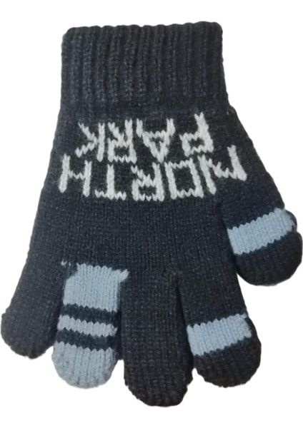 Erkek Çocuk Anaokulu Örme Eldiven 3-7 Yaş