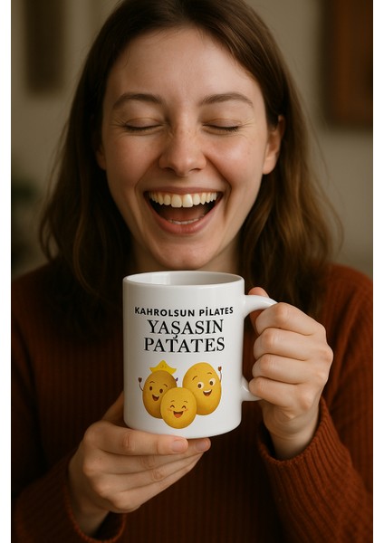 Kahrolsun Pilates Yazılı Kupa