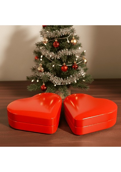 Home 2'li Kalpli Kutular - Kırmızı