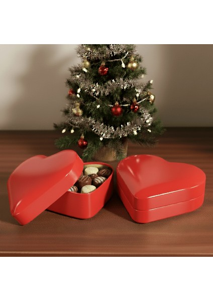 Home 2'li Kalpli Kutular - Kırmızı modelleri