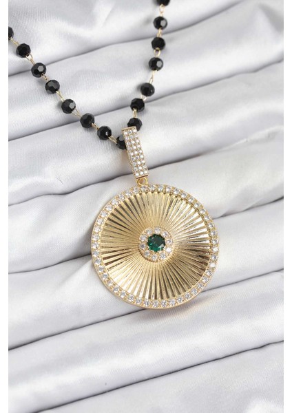 316L Çelik Zincir Kristal Boncuklu Kadın Kolye fiyatları