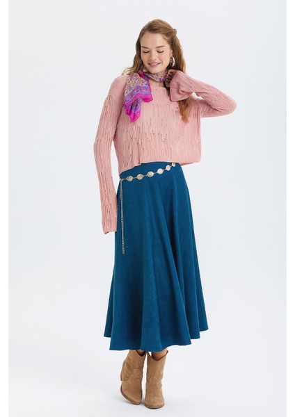 Bohem Çiçek Figürlü Zincir Kemer Gümüş fiyatları