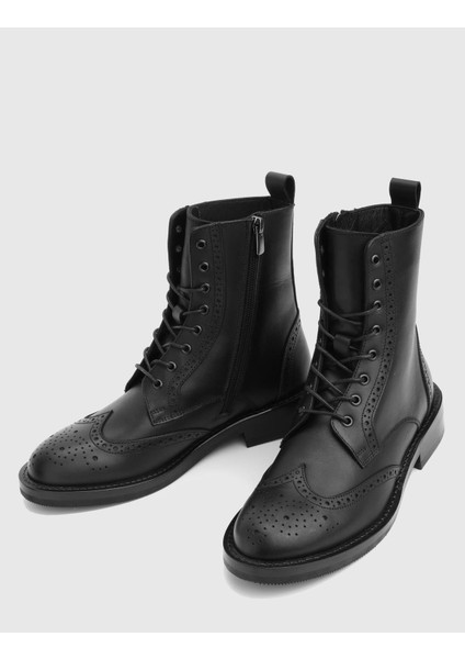 Djons Hakiki Deri Siyah Kadın Bot fiyatları