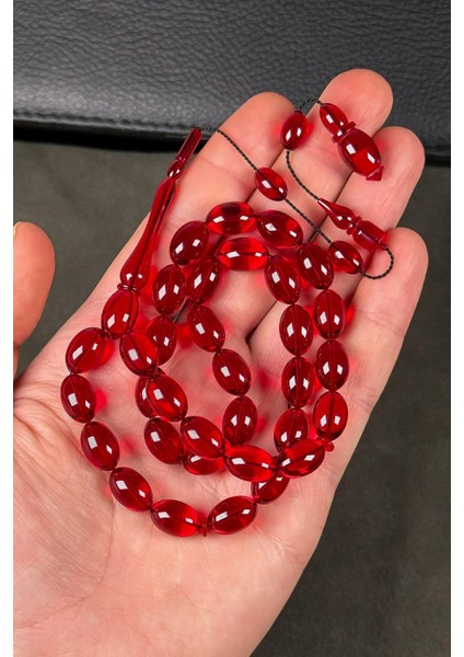 Üst Düzey Malzeme ve Işçilik Kırmızı Ateş Kehribar Tesbih fiyatları