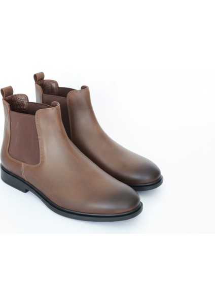 Vale Erkek Hakiki Deri El Yapımı 7 cm Boy Uzatan Chelsea Bot modelleri