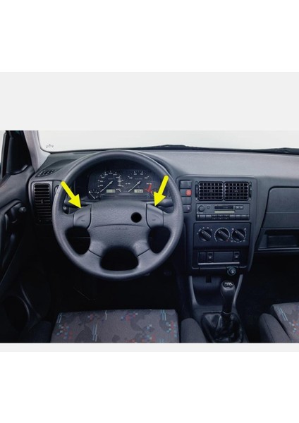 Vw Polo Hb 1994-1999 Direksiyon Korna Düğmesi Takımı 3A0419097 Vw Volkswagen Polo Hb Hatchback 1994-1999 fiyatları