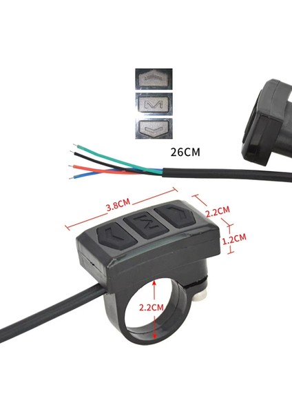 LCD Göstergeli E-Bisiklet Aksesuarları Için Bisiklet Anahtarı Kontrol Düğmesi (Yurt Dışından) indirimleri