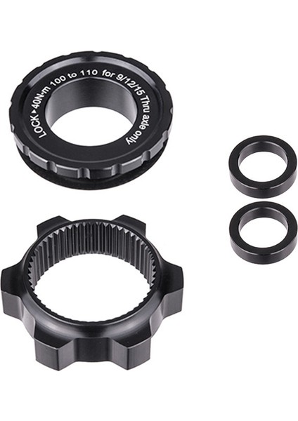 Center Lock Hub Boost Adaptörü, 6 Delikli Merkez Kilit (Yurt Dışından)