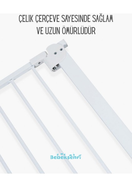 Ekstra Uzun Çocuk Güvenlik Kapısı Siyah modelleri