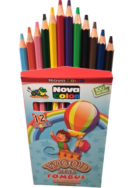 Nc-406 Kuruboya 12 Renk Uzun Tombul modelleri