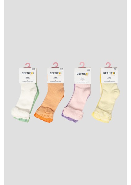 12 Çift Mevsimsel Pamuklu Kız Çocuk ve Bebek Soket Çorap indirimleri