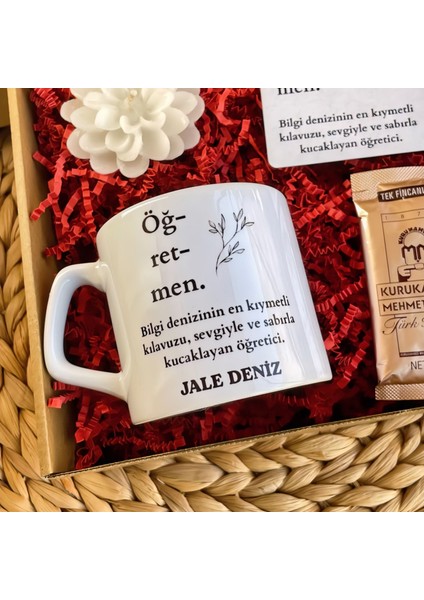 Zarif Öğretmenler Günü Hediye Kutusu modelleri