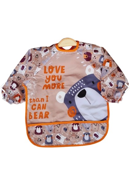 Sıvı Geçirmez Mama 3'lü Set – Uzun Kollu Önlük + Kolsuz Önlük + Mama Sandalyesi Örtüsü | Bebek Beslenme Önlüğü | Kolay Temizlenir | 6-36 Ay fiyatları