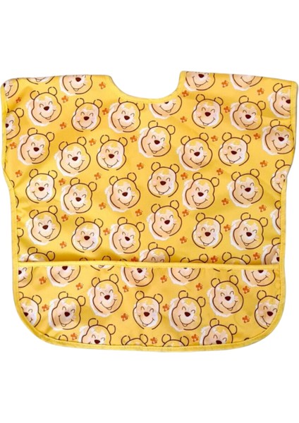 Sıvı Geçirmez Mama 3'lü Set – Uzun Kollu Önlük + Kolsuz Önlük + Mama Sandalyesi Örtüsü | Bebek Beslenme Önlüğü | Kolay Temizlenir | 6-36 Ay modelleri