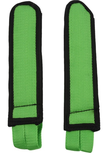1 Çift Pedal Kayışı, Ayak Pedalı Kayışları Çocuk Pedal Kayışları (Yeşil) (Yurt Dışından)