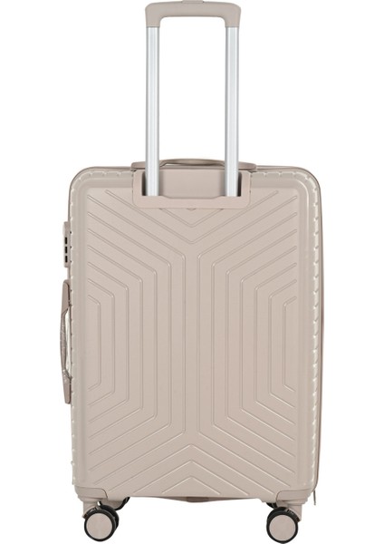 Parıs -O Pp 5pr Bej Unisex Orta Boy Valiz fiyatları