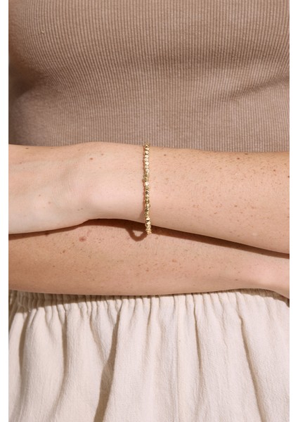 Küçük Kare Bileklik Gold