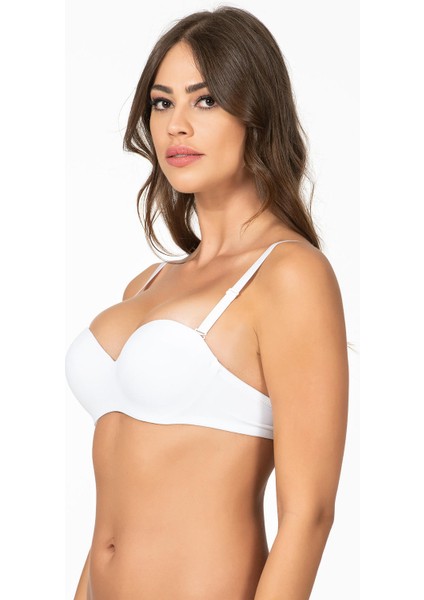 Straplez Dolgulu Sütyen | Beyaz 1110P fiyatları