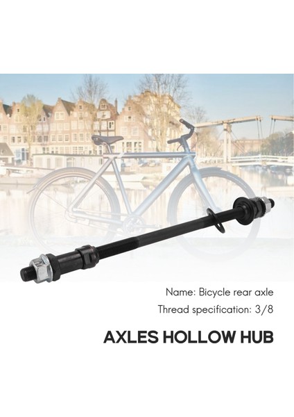 Uzatılmış 240 mm Dağ Bisikleti Kar Bisikleti Göbekleri Arka Aks (Yurt Dışından) fiyatları