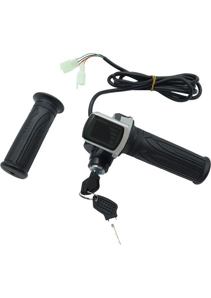 24V Elektrikli Scooter Fırçalı Kontrol Motoru + Gaz Kelebeği Büküm Kavrama Kiti (Yurt Dışından) fırsatları