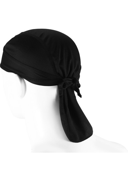 Hızlı Kuruyan Başörtüsü Saf Bisiklet Şapkası Yazlık Erkek Kapüşonlu Kafa Bandı Siyah (Yurt Dışından) fiyatları
