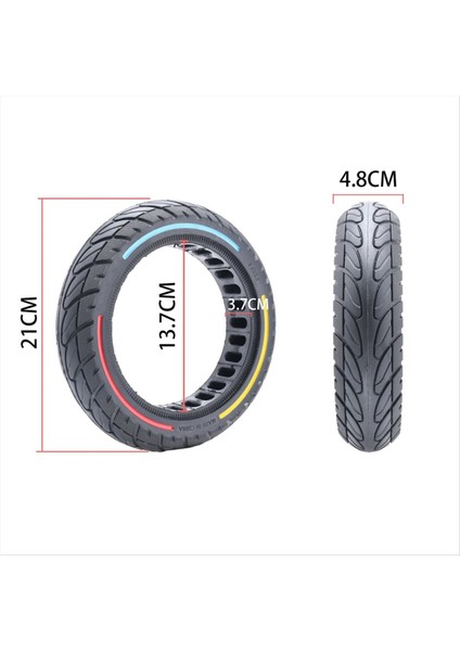 Xiaomi M365 / Pro / Pro 2 / 1s / 3 Için 8,5 Inç Katı Kauçuk Lastik (Yurt Dışından) fırsatları