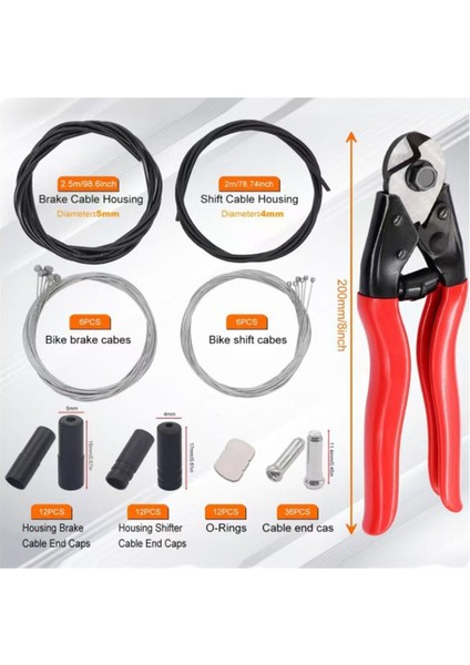 Bisiklet Kablo Kesici, Bisiklet Fren Kablosu ve Muhafaza Seti, (Yurt Dışından) fiyatları