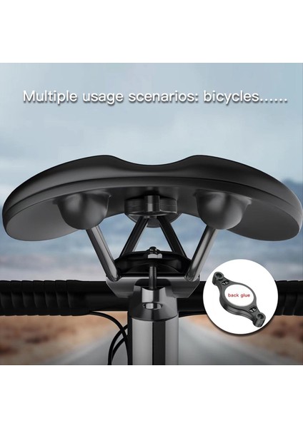 Airtag Bisiklet Montajı Için Gizli Braket Montaj Yeri Belirleyici Tutucu Kılıf (Yurt Dışından) fırsatları