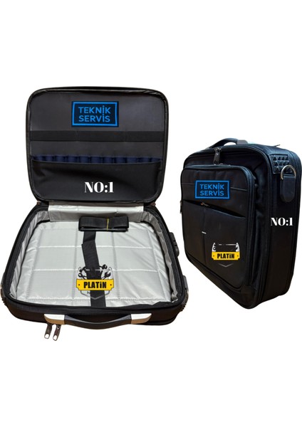 Teknisyen Bez Takım Çantası ( Dolu 20 Parça ) Şifreli Omuz Askılı Küçük Boy No:1 PLT2800410 fiyatları