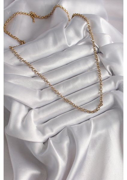 316L Çelik Gold Renk Kadın Kolye