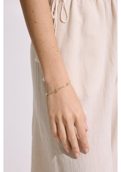 Işıltılı Tamtur Bileklik Gold