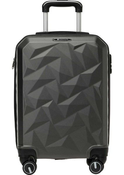 Hexagon -O Abs 5pr Antrasit Unisex Orta Boy Valiz