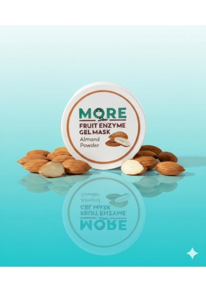 Gözenek Sıkılaştırıcı , Siyah Nokta Karşıtı, Badem Özlü Peeling - Fruit Enzyme Gel Mask