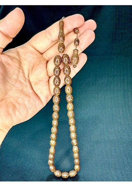 Tarçın Tesbih Beyzi Kesim Iri Boy Sistemli T-757 fırsatları