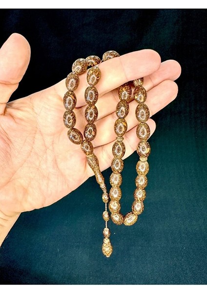 Tarçın Tesbih Beyzi Kesim Iri Boy Sistemli T-757 indirimleri