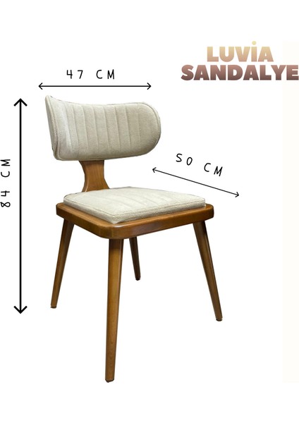 Luvia Sandalye Gürgen Ahşap Sandalye Modern Hafif Tasarım fırsatları