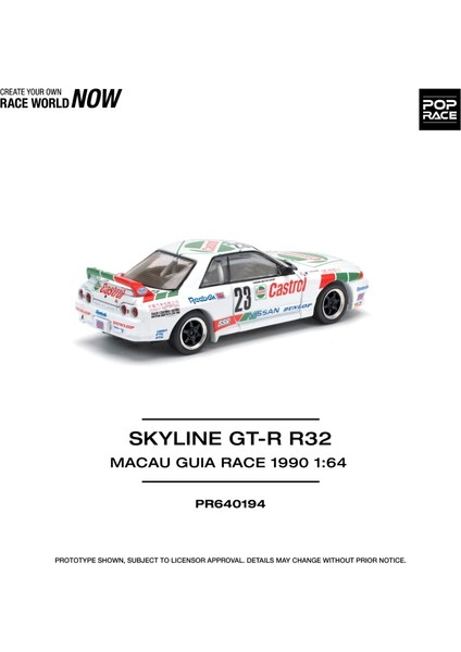 1/64 Gt-R R32 Macau Guia Race 1990 Winner fiyatları