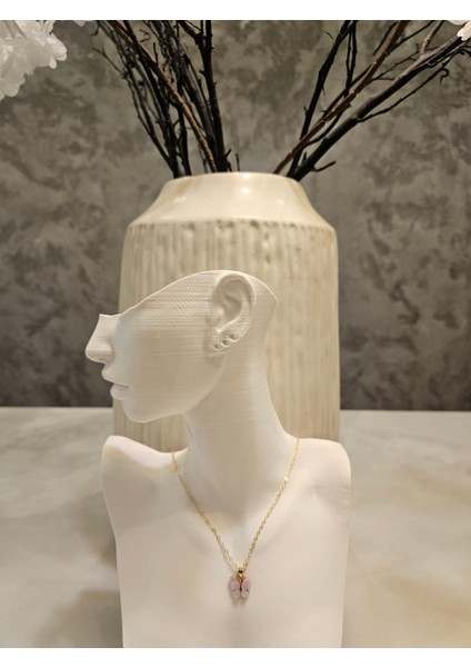 Kelebekli Zarif Kolye fiyatları