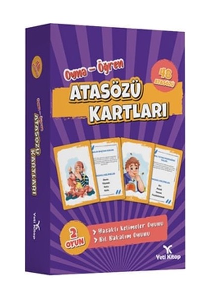 Atasözü Kartları (Oyna-Öğren)