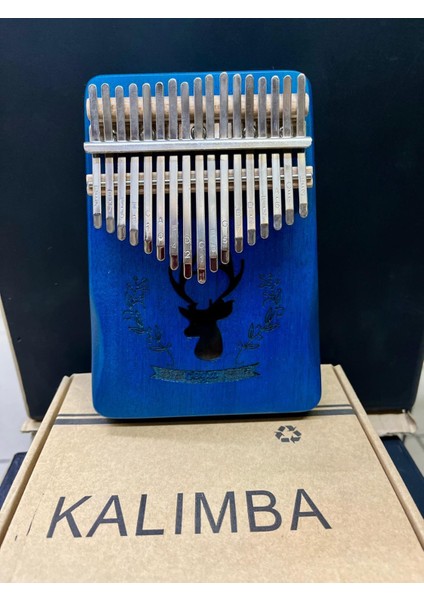 Geyik Desenli 17 Tuşlu Kalimba Kod 3847 fiyatları