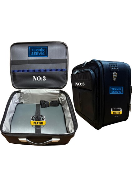 Teknisyen Bez Takım Çantası ( Dolu 20 Parça ) Şifreli Omuz Askılı Büyük Boy No:3 PLT2800430 fiyatları